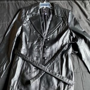 Alt goth leather jacket
